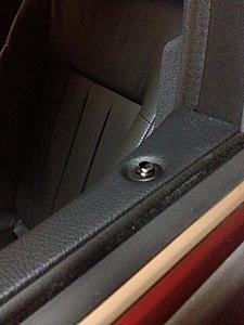 2014 E350 DIY 3. Micro-Mod - CF doorpins-image.jpg