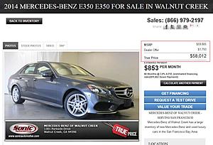 2014 e350. What'd you pay?-trueprice.jpg