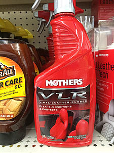 Mothers VLR Vinyl, Leather and Rubber Cleaner and Conditioner