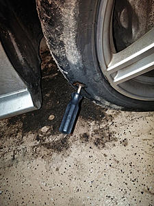 Damn pothole ate my wheel this morning.-20150308_165505.jpg