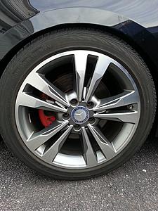 OEM Wheel/Tire set - 2013 E-Class Set of OEM Wheels for Sale!-wheels-2.jpg