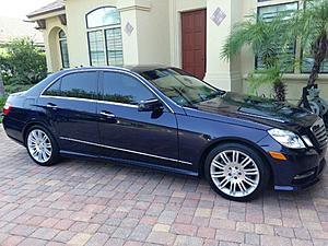 rjpan's 2010 Mercedes Benz E350 Steel Gray Metallic Build!-e350-nre-rims-side.jpg
