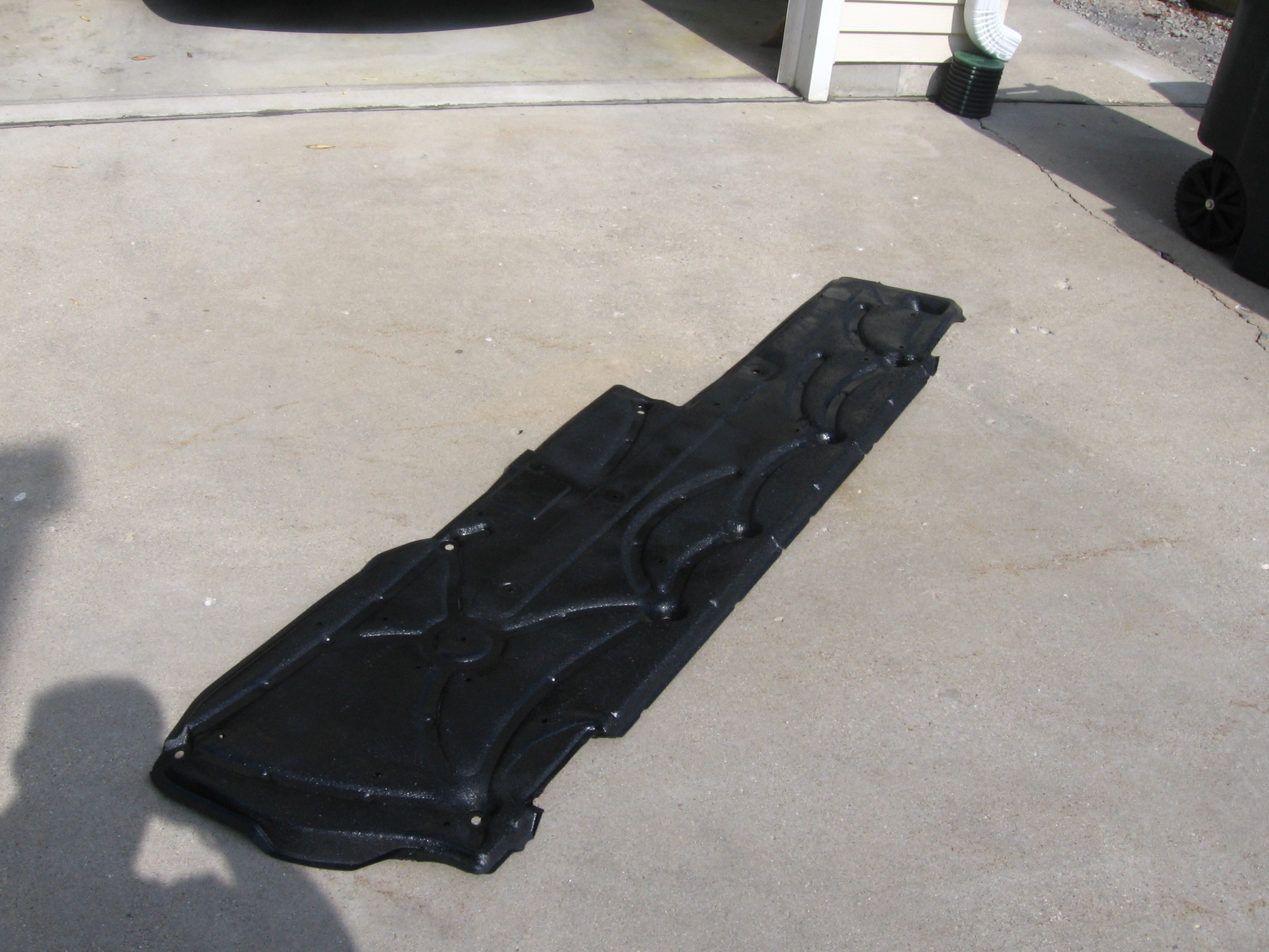 Mercedes shop underbody shield