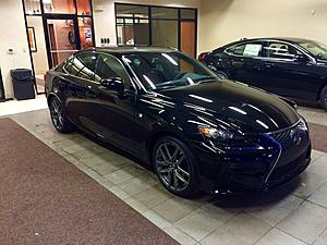 Bittersweet goodbye MBWorld...hello 2016 Lexus IS350-F-front-20side-20dealership.jpg