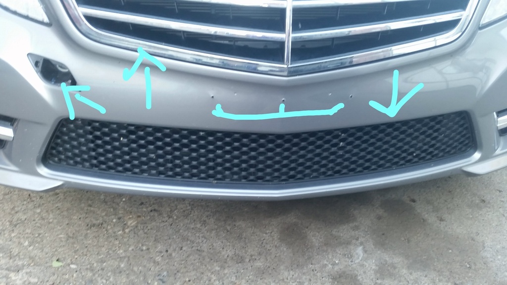 How to change front license plate holder...questions