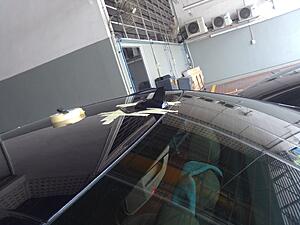 Roof leaking from antenna - service centre unhelpful with inappropriate fix-l46hfpd.jpg