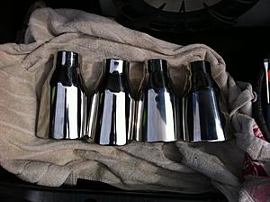 fs: sl55 amg mufflers, with quad oval tips fits all benz!-photo-3.jpg