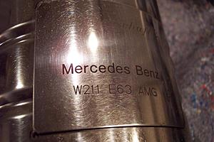 FS: W211 Meisterschaft Exhaust-007.jpg