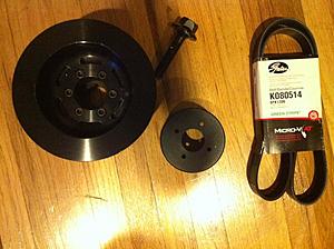 FS: NEW E55 w211 180mm ASP pulley kit-pulley.jpg