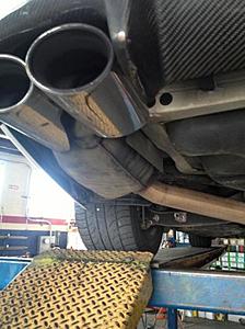 Fresh chopped W211 E63 AMG Muffler for sale 0-1.jpg