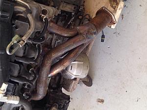 cls55 V8 kompressor engine for sale with kleeman headers-photo2.jpg