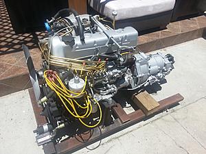 Rebuilt 1971 Mercedes 280se Engine and Auto Transmission-engine.jpg