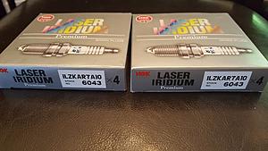 FS: NEW Set of 8 NGK Laser Iridium Spark Plugs Stock 6043 - ILZKAR7A10-20170923_152719.jpg
