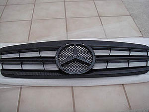 FS 3 Slate W203 Carbon Fiber Look Grill-cfgrill001.jpg