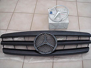 FS 3 Slate W203 Carbon Fiber Look Grill-cfgrill004.jpg