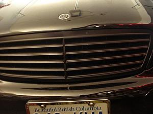 F.S:w203 oem MAtte blk grill-dsc09533.jpg