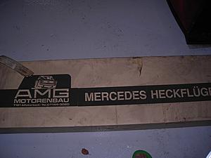 W201 190e AMG SPOILER BRAND NEW Heckspoilerflugel. With Third Light and original Box!-amg-motorenbau.jpg