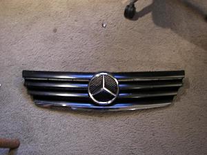 C Coupe Grill C320 C230 CL203 painted black-100_2044.jpg