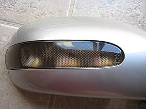 FS Smoked S Class style Taillights, Smoked Mirror Signals for W203-smokedmirror.jpg