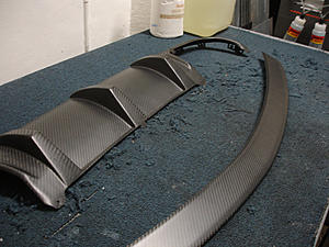 Euroteck Motorsports C63 Carbon Fiber Diffuser and spoiler Matte finish!!!! CHEAP!-1.jpg