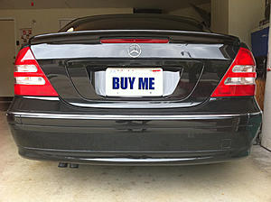 2003 W203 Sport Rear Bumper 0 OBO-rear.jpg