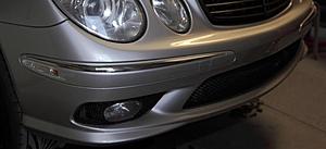 Complete W211 E55 Front End Bumper w/ lights, mesh, mouldings, etc.-right_side-small-custom-.jpg