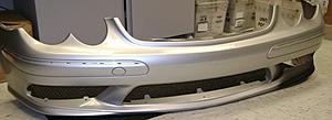W209 CLK AMG Front Bumper with fog lights (744 Silver)-clk-bumper1.jpg