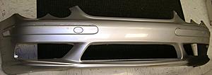 W209 CLK AMG Front Bumper with fog lights (744 Silver)-clk-bumper2.jpg
