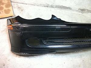 2004 W203 used front bumper-passenger-side.jpg