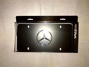 FS: NIB Licence Plate, Marque with Star logo - Black Powder Coat Stainless Steel-licenseplate2.jpg