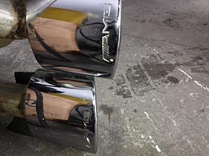 FS. OEM C63 AMG exhaust quad tips-1.jpg