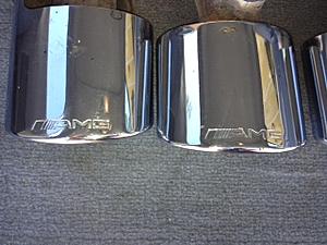 FS. OEM C63 AMG exhaust quad tips-photo-3.jpg