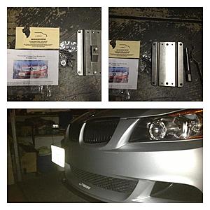 FS: '12 GLK350 tow hook license plate holder-image.jpg