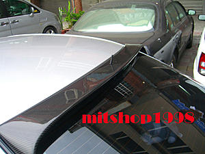 FS: W203 01-07 C-Class Lorinser Style Carbon Fiber Roof Spoiler &amp; Rear Wing-benz-w203-lorinser-cf-roof-spoiler-3.jpg