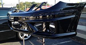 FS: w211 Suvneer e63 AMG Front Bumper package -- Painted Black (040)-bumper1.jpg
