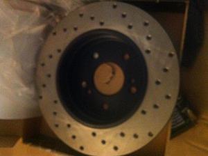 FS: Stop Tech Rotors, Rear, Drilled, Mercedes W203 - Los Angeles-photo-2.jpg