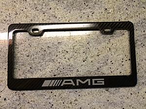 FS: new HRE center caps and AMG carbon fiber license plate frame-2.jpg