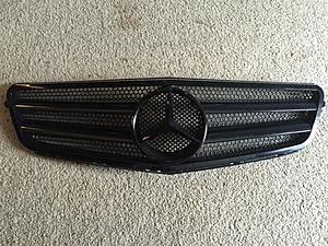 C300/350 W204 All Black Grill for '08-'13  Shipped in US-img_3121.jpg