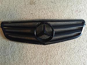 C300/350 W204 All Black Grill for '08-'13  Shipped in US-img_3122.jpg