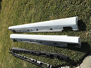 W166 exterior side skirts / rocker panels from sport body kit-image.jpg