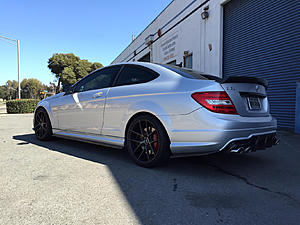 FS: C63 COUPE PARTS - OEM Black Series Hood, RevoZport Side Skirts, + more-unnamed1.jpg