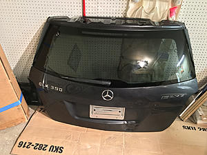 GLK350 trunk lid &amp; side skirts steel grey / running boards X204-photo913.jpg