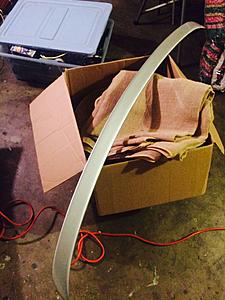 FS: R230 SL Rear Trunk Spoiler (Painted Brilliant Silver-3.jpg