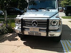 G Class German Engineered Front License Plate Frame-2012-g550-front-frame.jpg