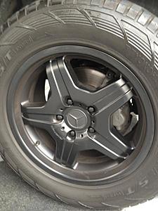 FS: Matte Black Mercedes G55 AMG Factory Wheels W/Yokohama Tires - ,350-g55-4.jpg
