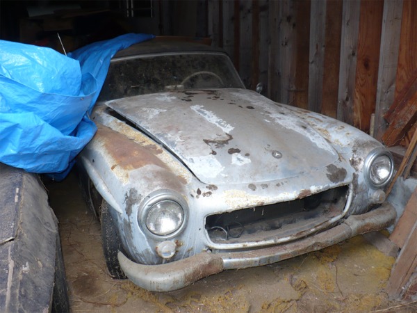 Barn Find 300sl The Answer To Grecian Debt Crisis Mbworld Org