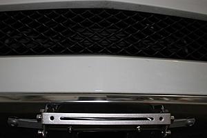 My 2010 GL450 No Bumper Hole Front Plate Solution-6.-front-view-bracket-installed.jpg