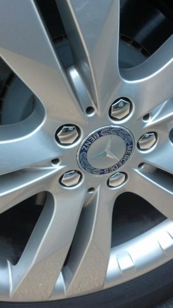 TPI Chrome Wheel Bolt Nut Covers 17mm Nut for Merc GL-Class  G63 AMG X166 12-16 