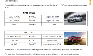 Final US GLA Pricing, AMG Ordering Guide Released!!-image001.png