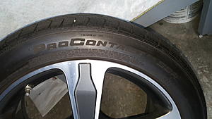 AMG 19 in wheels and Continental tires. 4 total, like brand new and save thou-20160224_112928-copy.jpg